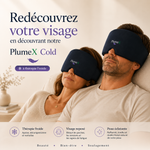 Masque Cryo Beauty PlumeX™ | Beauté par le Froid • Raffermit • Décongestionne • Anti-Migraine