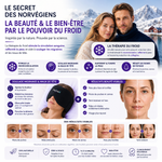 Masque Cryo PlumeX™ | Beauté par le Froid • Raffermit • Décongestionne • Anti-Migraine