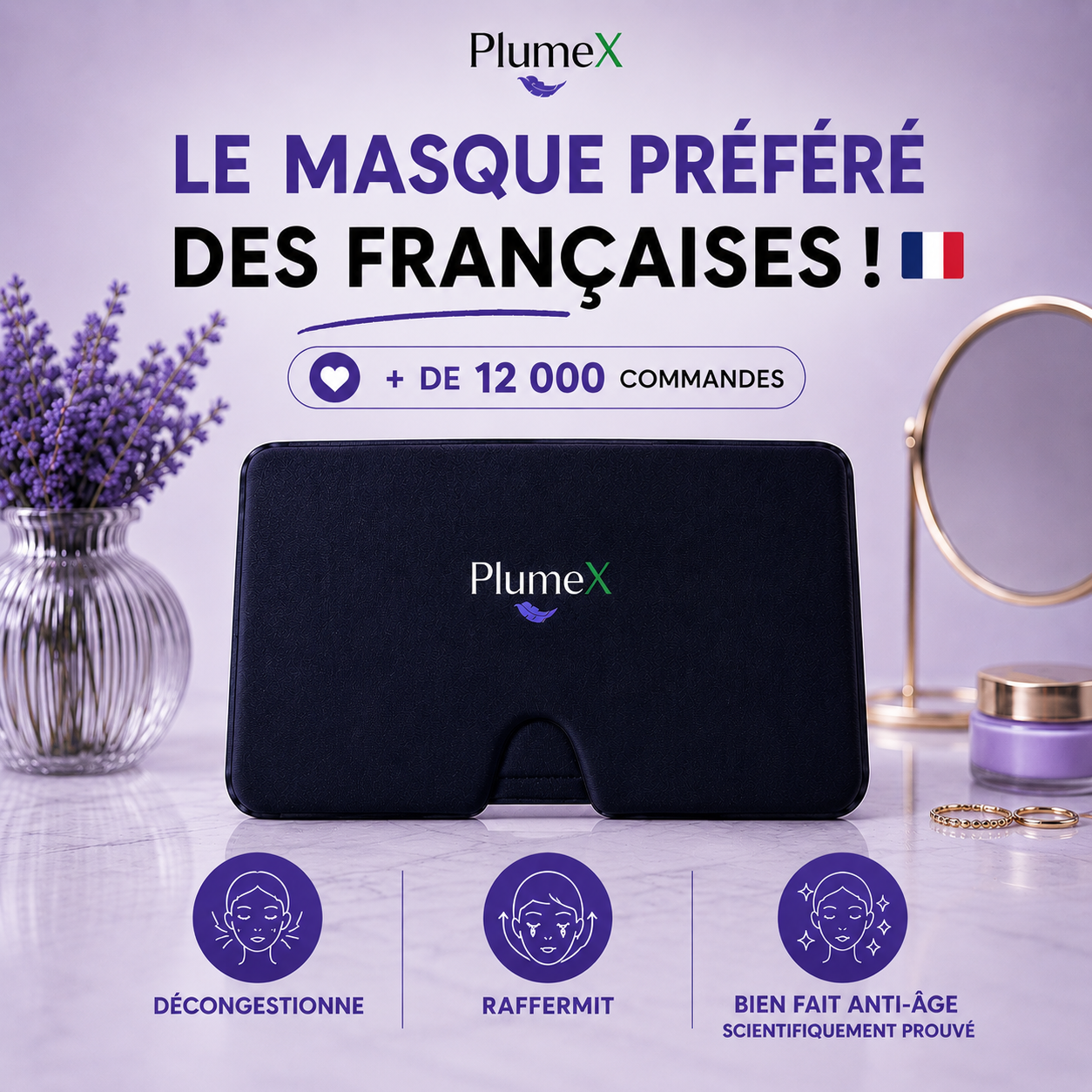 PlumeX™ Cryo Skin, L'Effet Peau de Bébé par le Froid