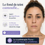 Masque Cryo PlumeX™ | Beauté par le Froid • Raffermit • Décongestionne • Anti-Migraine
