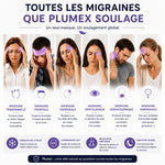 Masque Cryo PlumeX™ | Beauté par le Froid • Raffermit • Décongestionne • Anti-Migraine